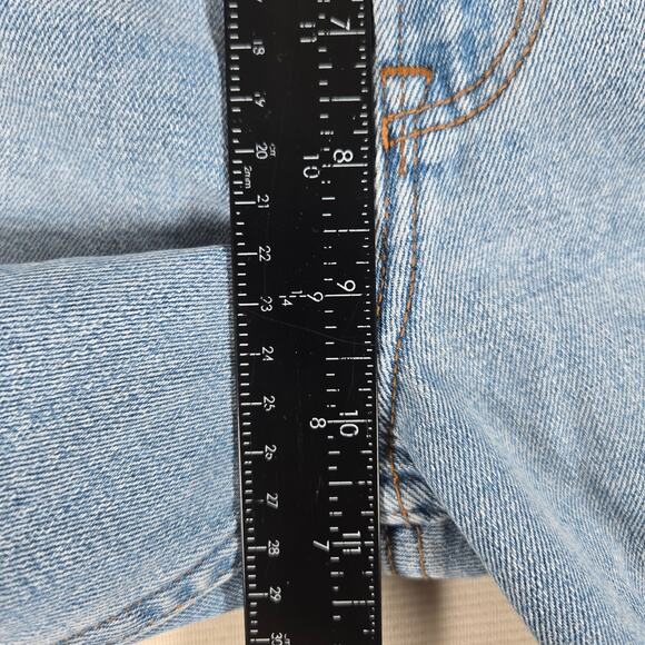 Abercrombie & Fitch High Rise The Mom Curve Love Distressed Jean Women's Size 27 - Picture 4 of 7